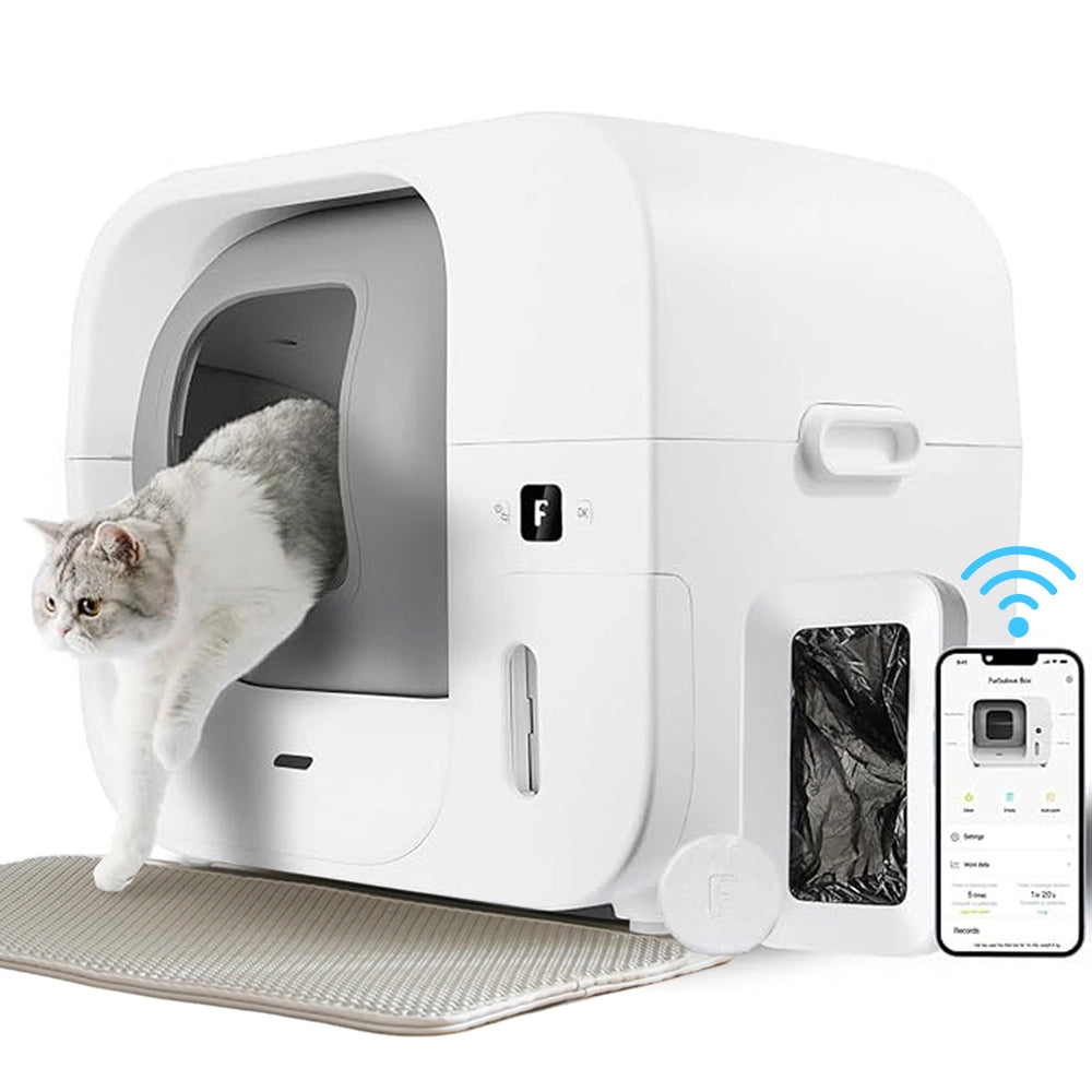 Furbulous Auto-Pack Cat Litter Box