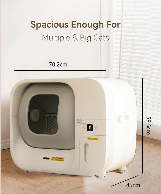 Furbulous Auto-Pack Cat Litter Box
