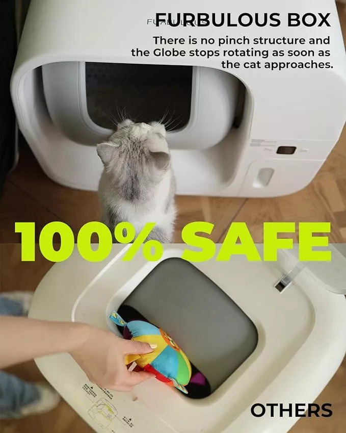 Furbulous Auto-Pack Cat Litter Box