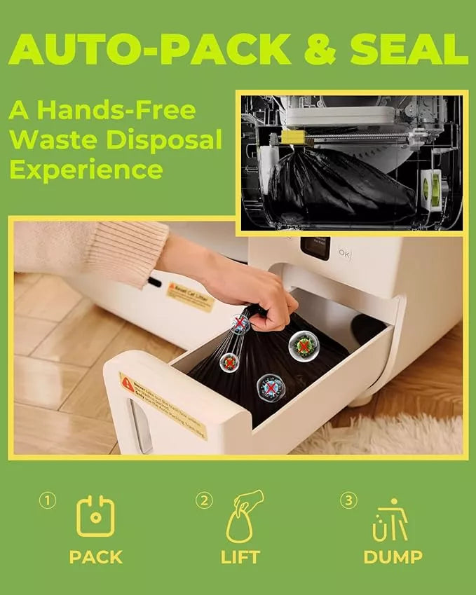 Furbulous Auto-Pack Cat Litter Box