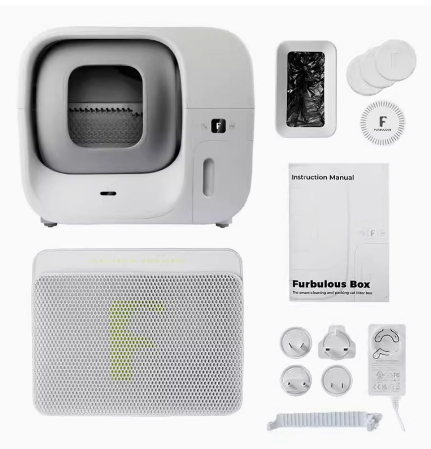 Self-Cleaning Cat Litter Box