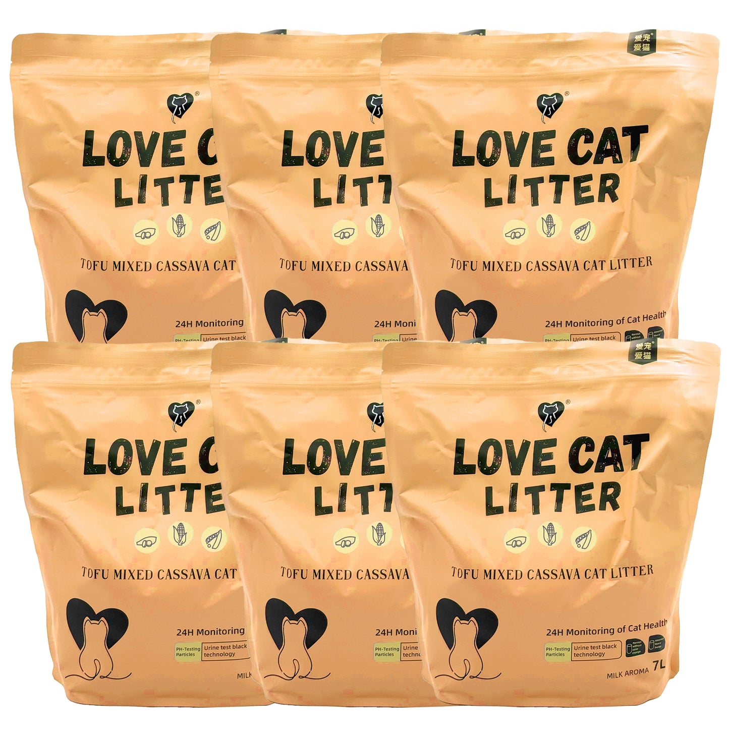 Tofu Cassava Cat Litter-Passion Desert