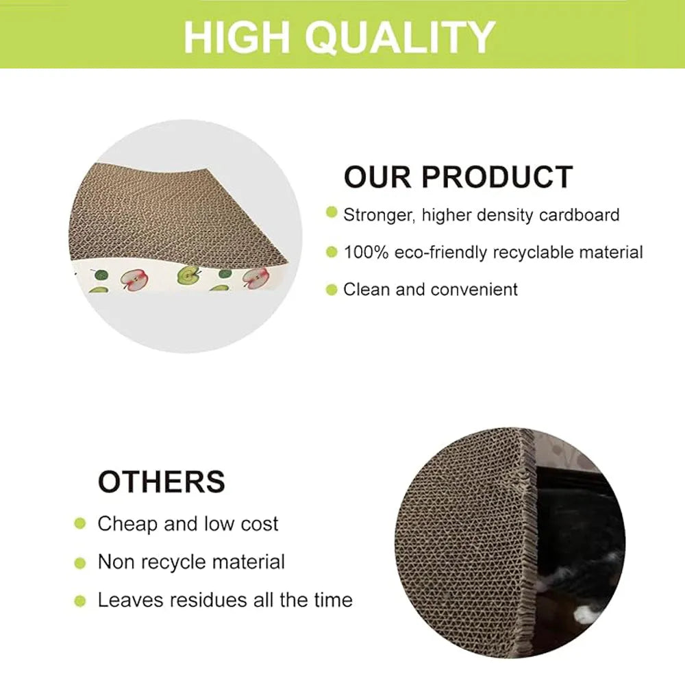 Double-Sided Cat Scratcher Compared with others