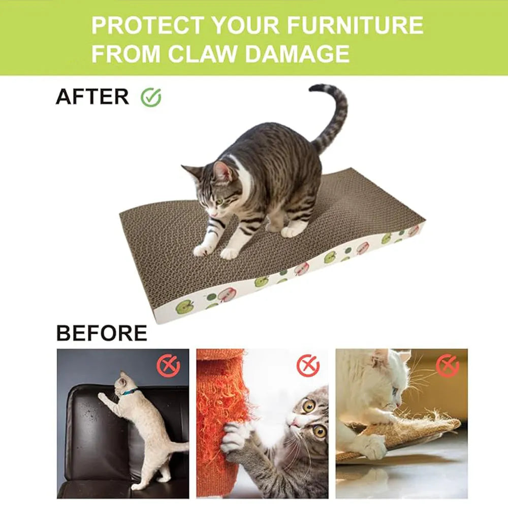 Double-Sided Cat Scratcher benefit