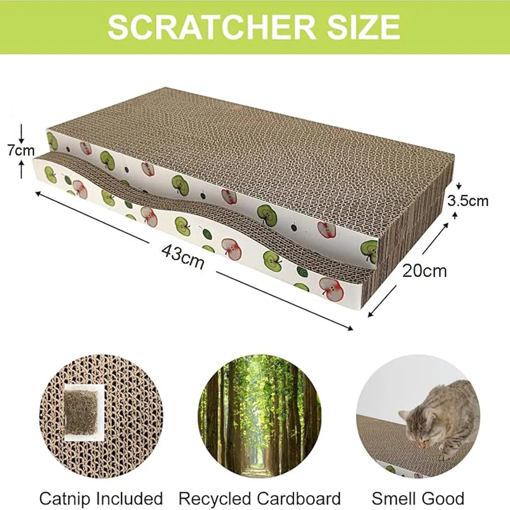 Double-Sided Cat Scratcher size