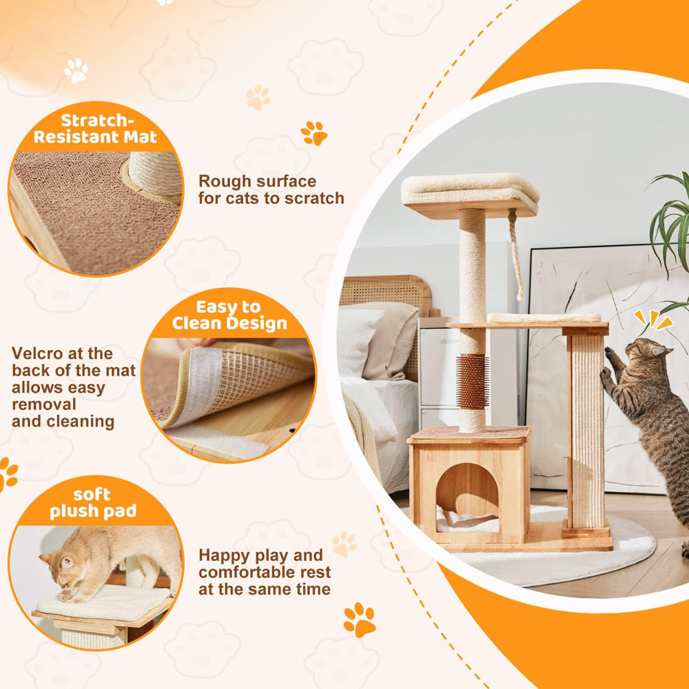 Multi-Level Cat Tower benefit