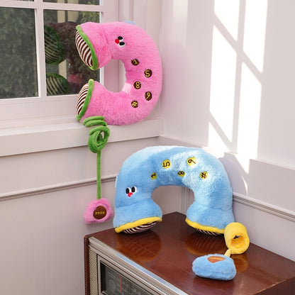 2-in-1 Cat Toy Pillow