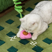2-in-1 Cat Toy Pillow