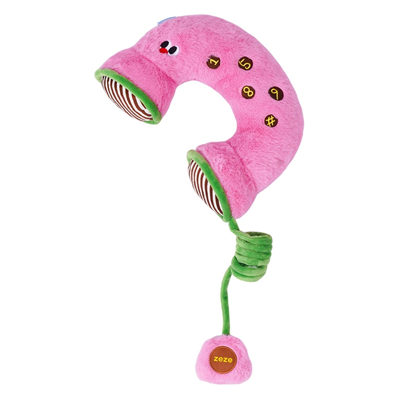 2-in-1 Cat Toy Pillow