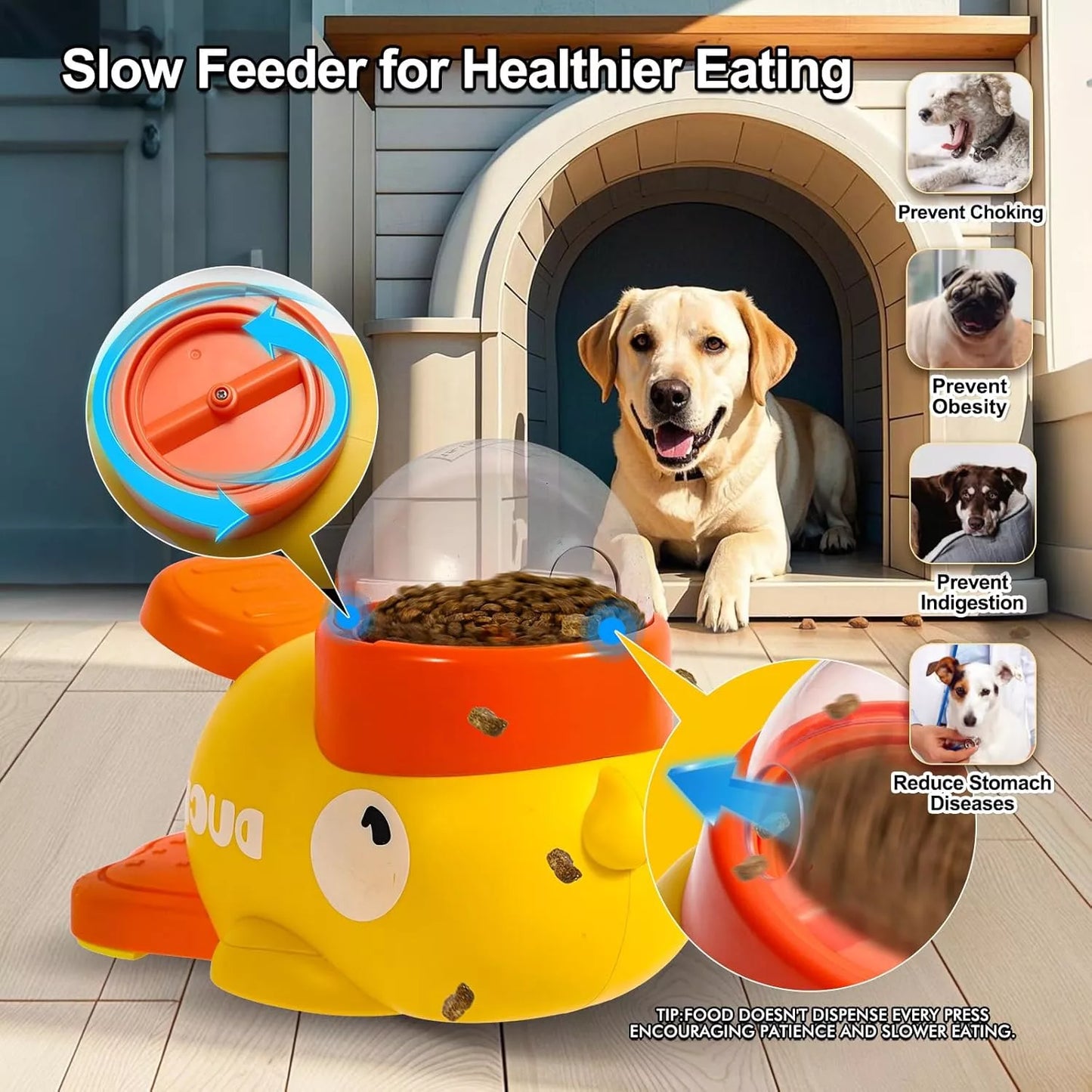 Interactive Treat Dispenser Toy