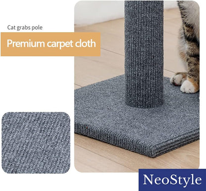 Cat Scratching Post | High-Quality Sisal Rope & Sturdy Plush Ball