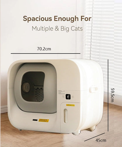 Furbulous Auto-Pack Cat Litter Box