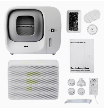 Furbulous Auto-Pack Cat Litter Box