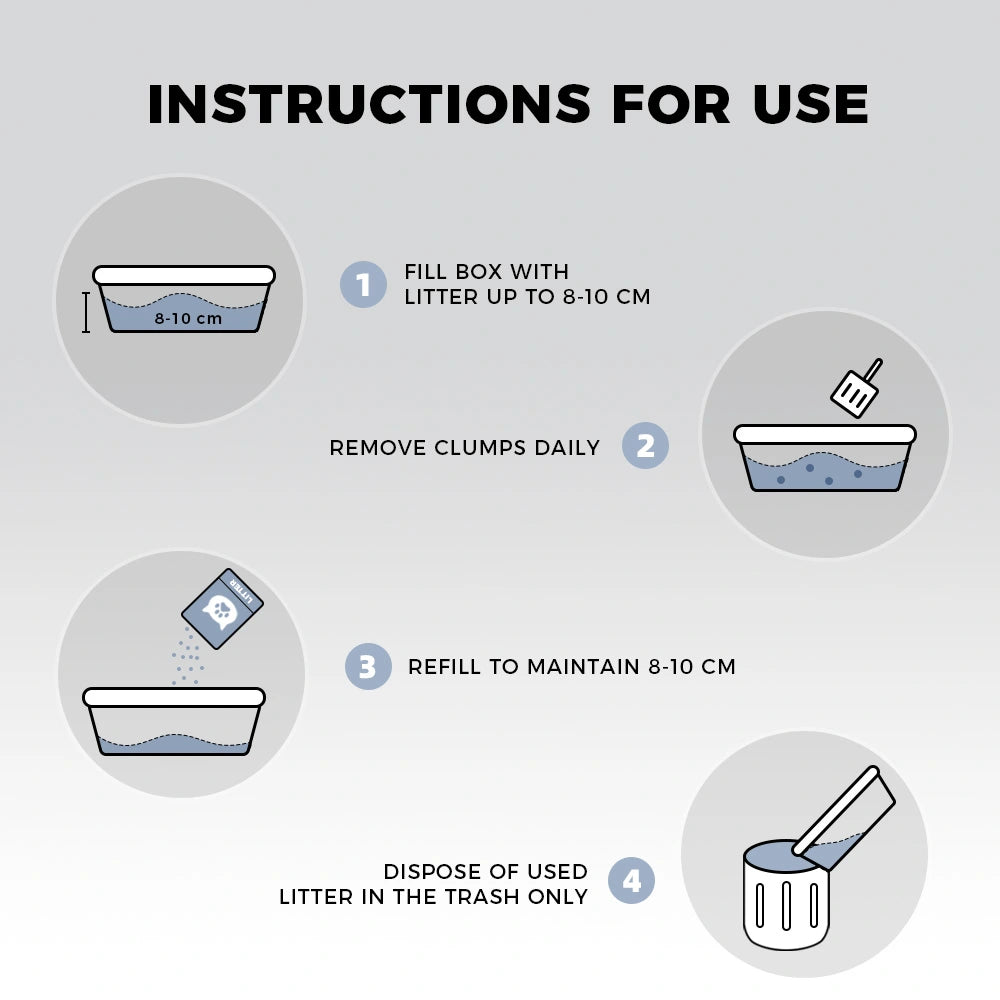 Bentonite Clumping Cat Litter