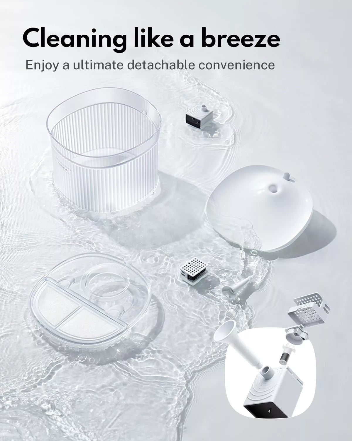 Wireless Pet Water Fountain BF10