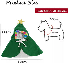 Christmas Pet Green Cloak