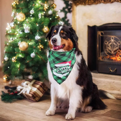 Christmas Pet Hat and Scarf Set