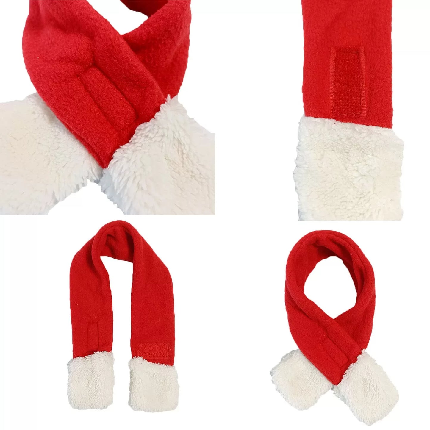 Christmas Pet Red Scarf