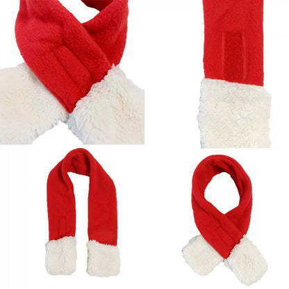 Christmas Pet Red Scarf