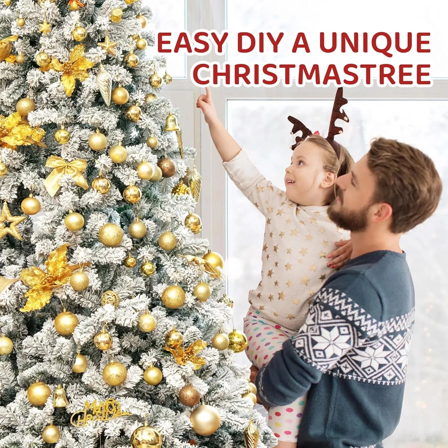 Snow Christmas Tree - 240CM