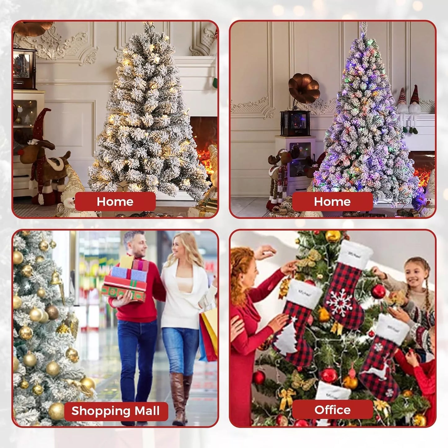 Snow Christmas Tree - 240CM
