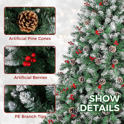 Pinecone Christmas Tree - 210CM