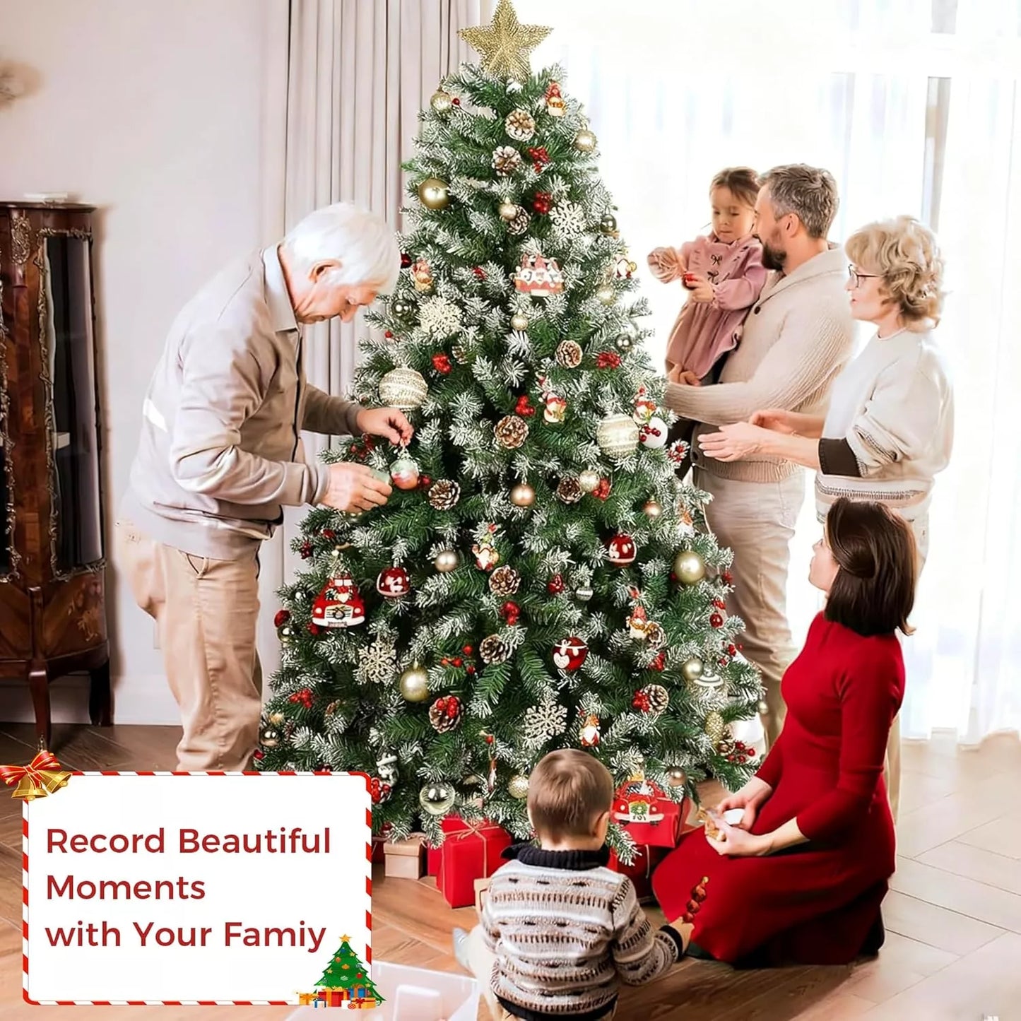 Pinecone Christmas Tree - 210CM