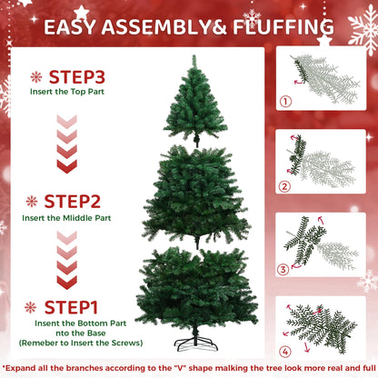 Classic Christmas Tree - 210CM