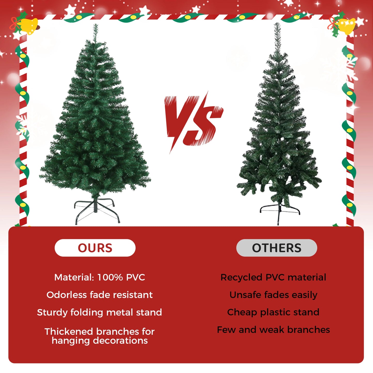 Classic Christmas Tree - 210CM