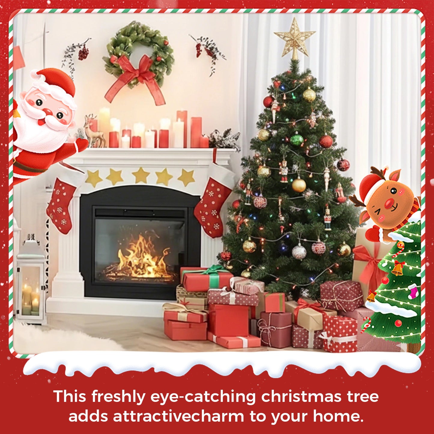 Classic Christmas Tree - 210CM