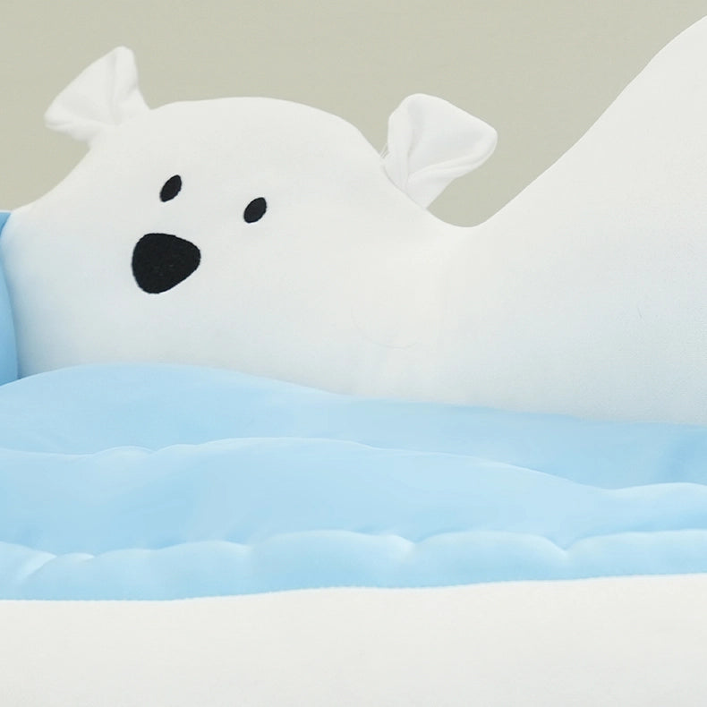 Polar Bear Pet Cooling Bed