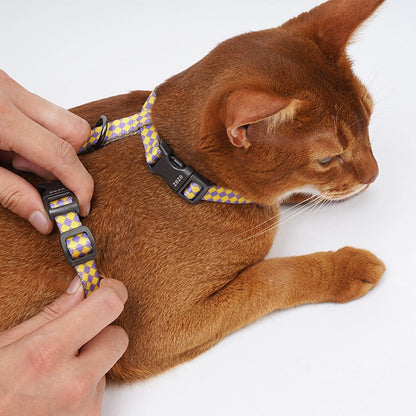 Plaid H-Harness Pet Leash