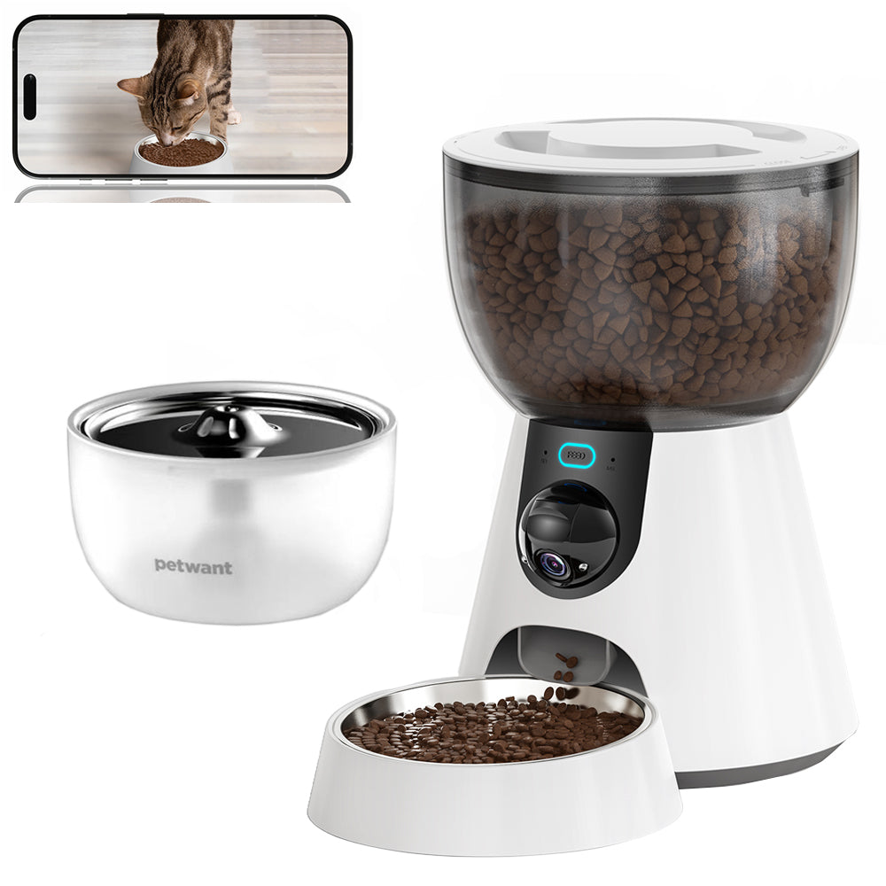 HD Camera Pet Feeder Front View