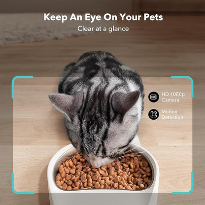 HD Camera Pet Feeder Features