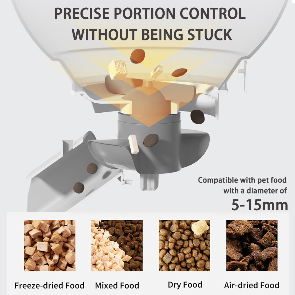 HD Camera Pet Feeder Instructions