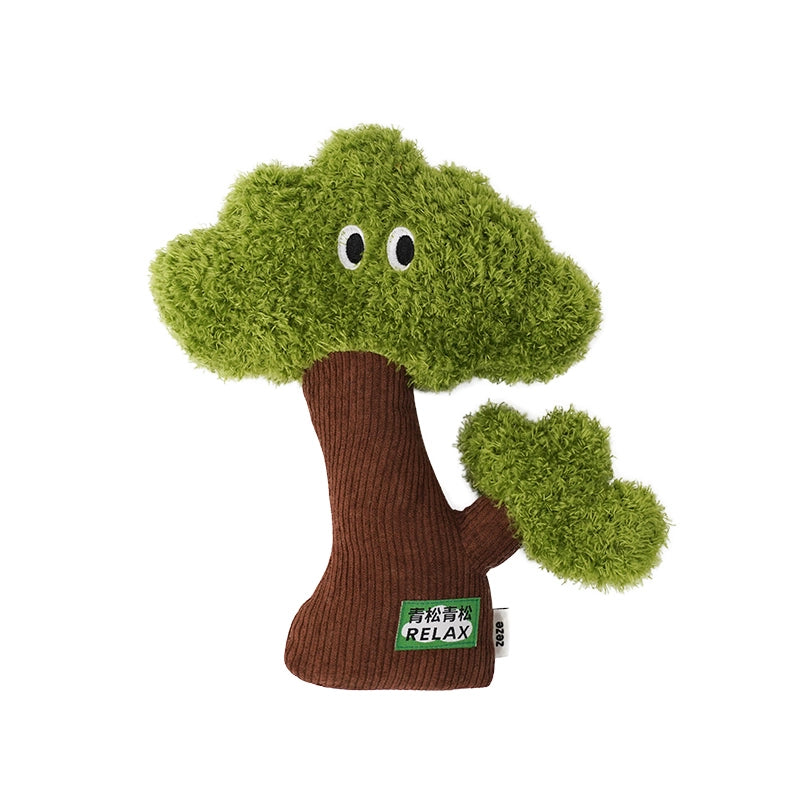 Green Pine Cat Catnip Toy