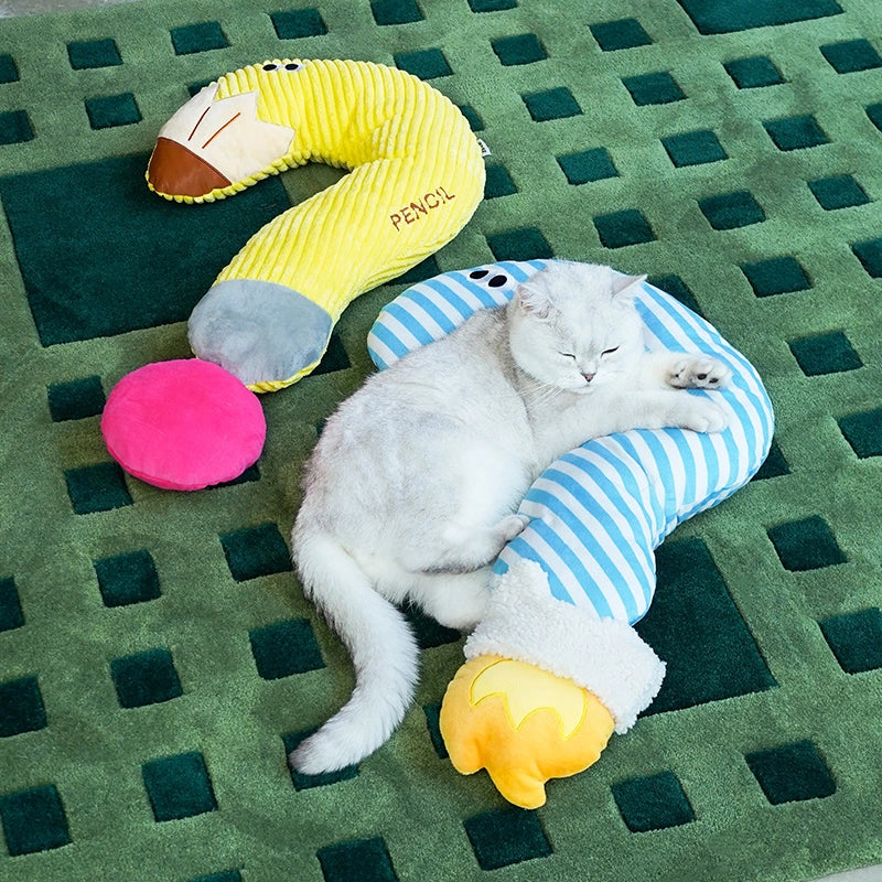 Question Mark Plush Filling Pet Toy