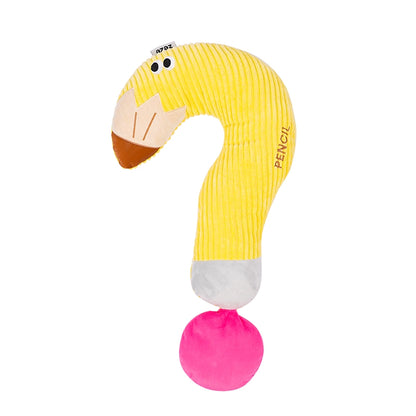 Question Mark Plush Filling Pet Toy