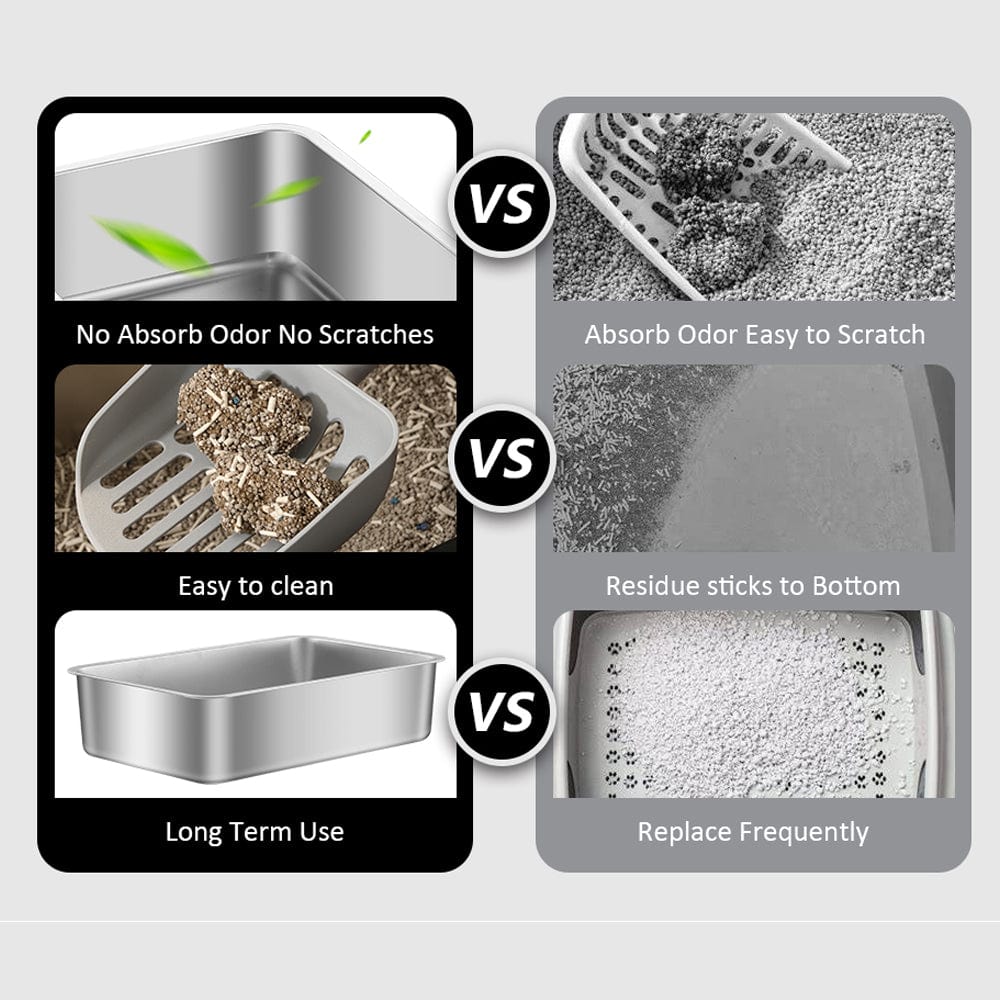 Rust Proof, Odor Free, Easy to Clean