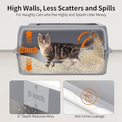 High Walls, Less Scatters and Spills