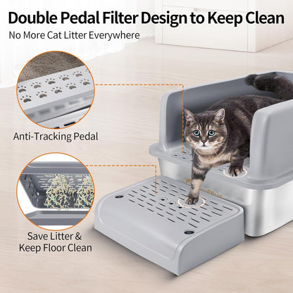 Double Pedal Filter Design to Keep Clean