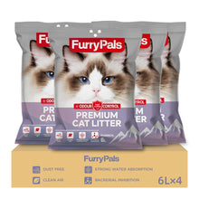 FurryPals Natural Sodium Clumping Cat Litter benefit
