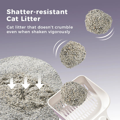 FurryPals Natural Sodium Clumping Cat Litter benefit