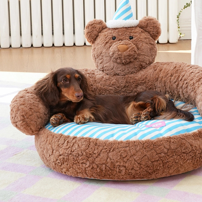 Sleeping Cap Nick Bear Sofa