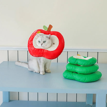 Apple Pet Cone Recovery Collar