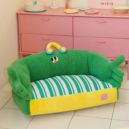 Green Large Pet Sofa Bed