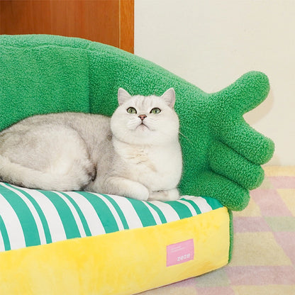 Green Large Pet Sofa Bed
