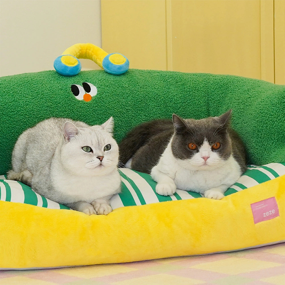 Green Large Pet Sofa Bed