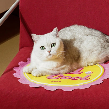 Round Pet Cooling Mat