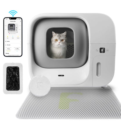 Self-Cleaning Cat Litter Box
